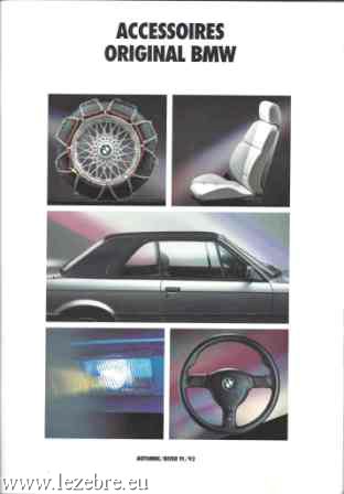 BMW accessoires accessories